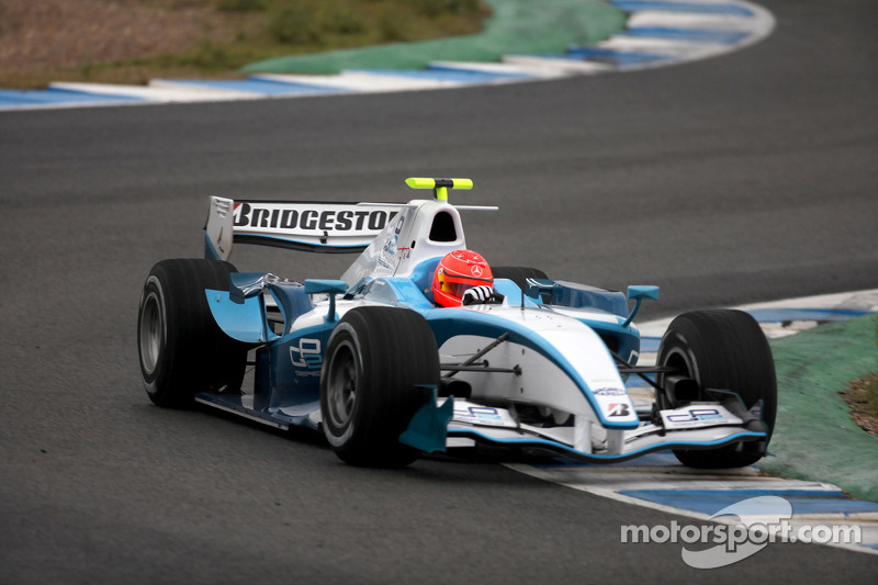 2010: pruebas del coche de GP2