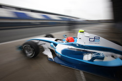 Michael Schumacher tests a GP2 car