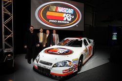 Steve Williams, Bob Duval, Richard Buck et George Silbermann du NASCAR