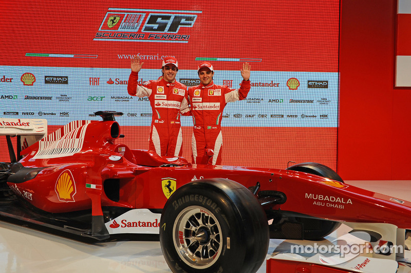 Felipe Massa and Fernando Alonso