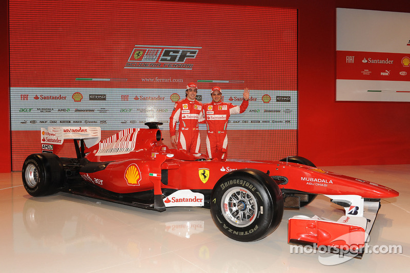 Felipe Massa and Fernando Alonso