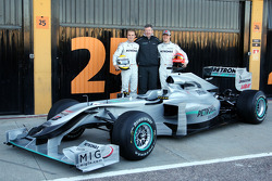 Nico Rosberg, Mercedes GP, Ross Brawn Takım Patronu, Mercedes GP, Michael Schumacher, Mercedes GP