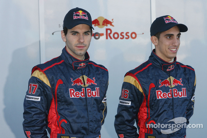 Alguersuari y Buemi compitieron juntos en Toro Rosso dos temporadas y media, entre 2009 y 2011.