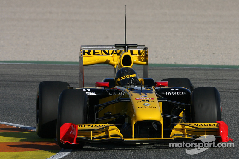 Robert Kubica, Renault F1 Team, test yeni Bell, kask
