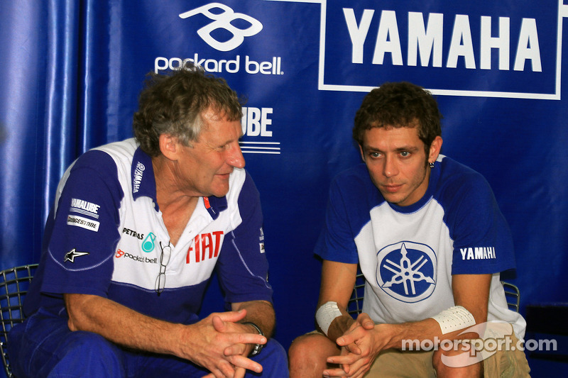Valentino Rossi of Fiat Yamaha Team