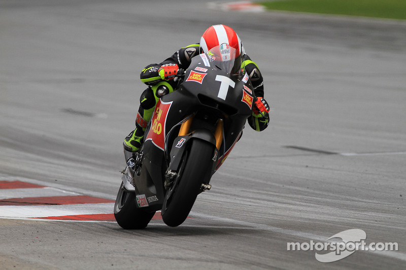 2010 Test de Sepang febrero con la Honda de MotoGP