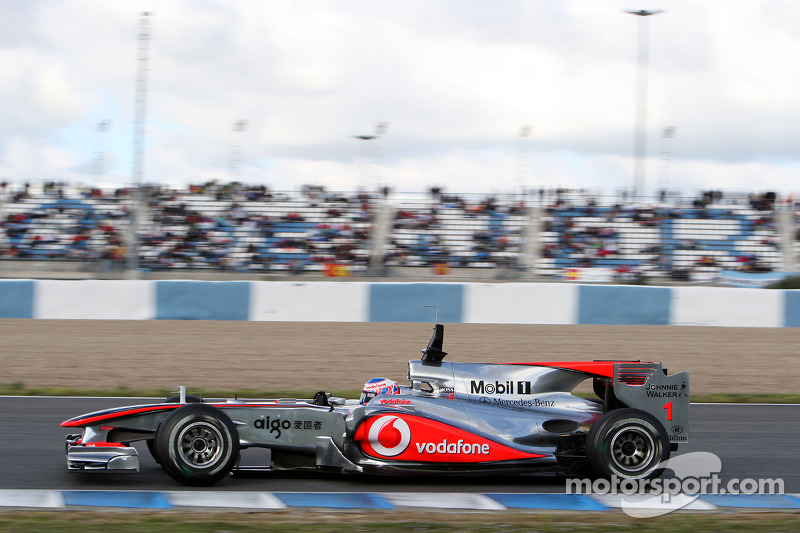 2010: Jenson Button, McLaren Mercedes, MP4-25