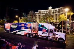 Défilé sur le Strip de Las Vegas