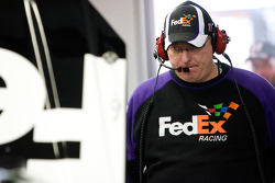 Mike Ford, crew chief for the No. 11 FedEx Toyota