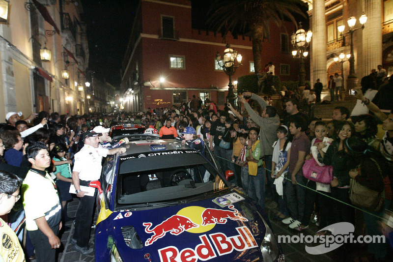 Kimi Raikkonen en Kaj Lindstrom, Citroën C4 WRC, Citroën Junior Team