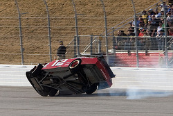 Brad Keselowski, Penske Racing Dodge crashes
