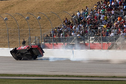 Brad Keselowski, Penske Racing Dodge crashes