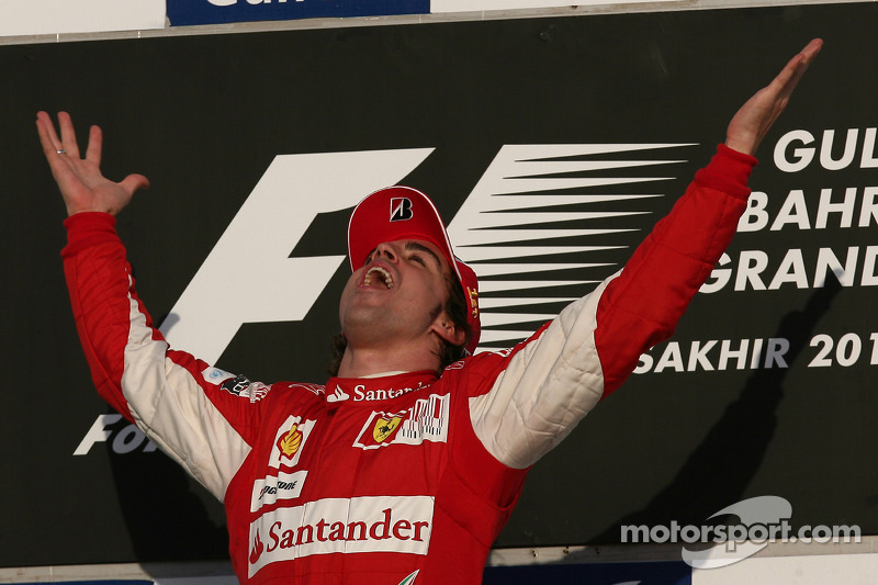Après la disette de 2009, premier succès Ferrari à Bahreïn (2010)
