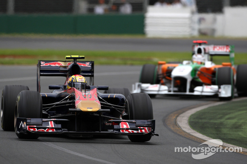 Jaime Alguersuari, Scuderia Toro Rosso, Adrian Sutil, Force India F1 Team