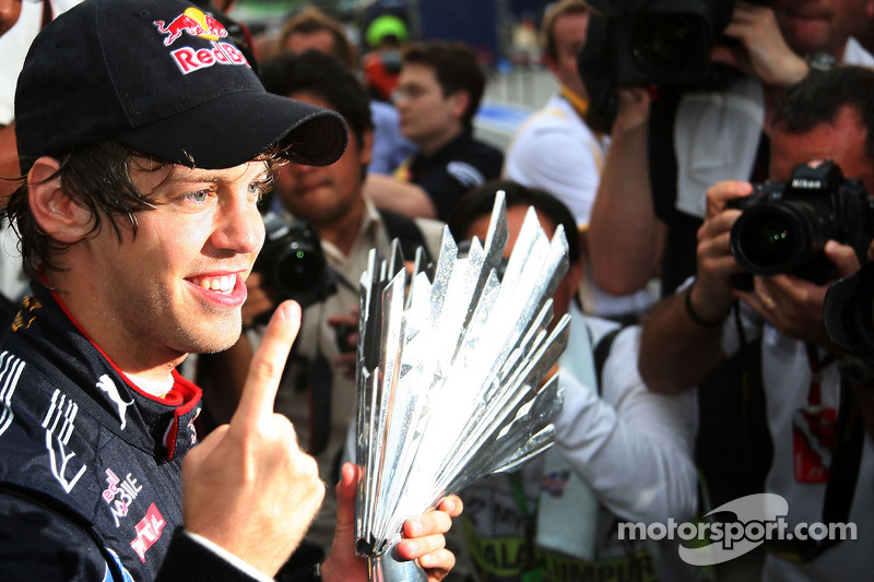 Cuatro victorias de Vettel