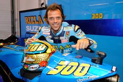 Loris Capirossi, Rizla Suzuki MotoGP viert 300e Grand Prix