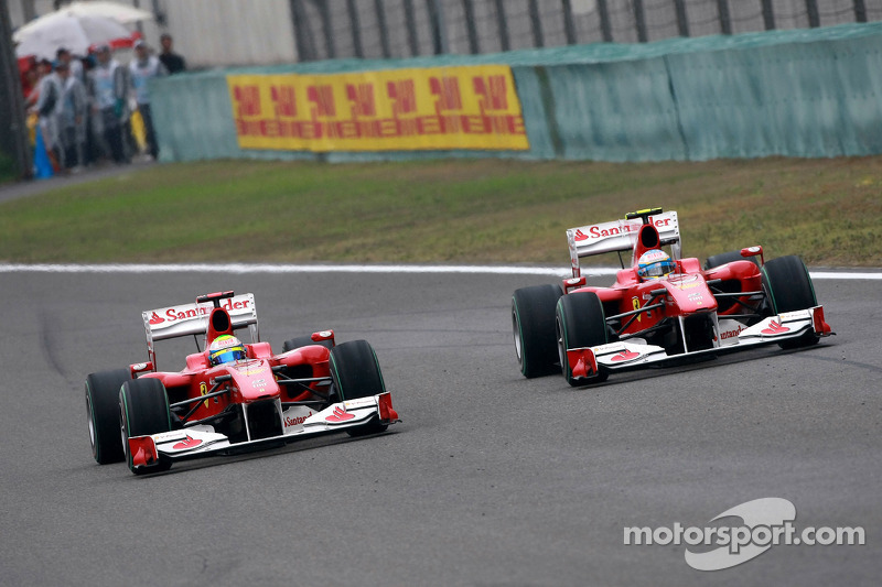 Felipe Massa, Scuderia Ferrari lidera a Fernando Alonso, Scuderia Ferrari