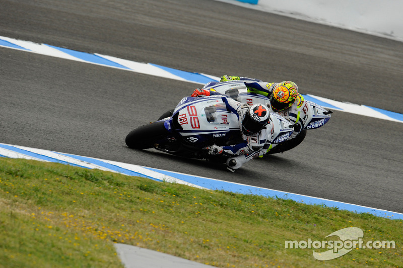 Jorge Lorenzo, Fiat Yamaha Team, Valentino Rossi, Fiat Yamaha Team