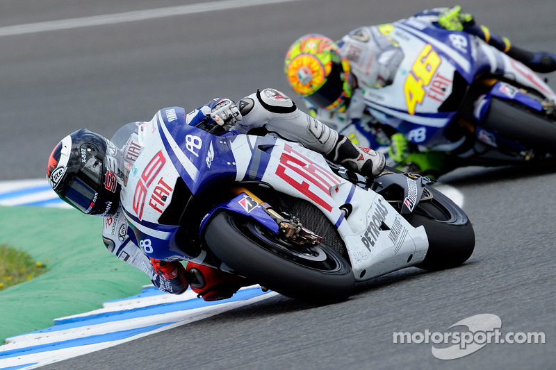 Jorge Lorenzo, Fiat Yamaha Team, Valentino Rossi, Fiat Yamaha Team