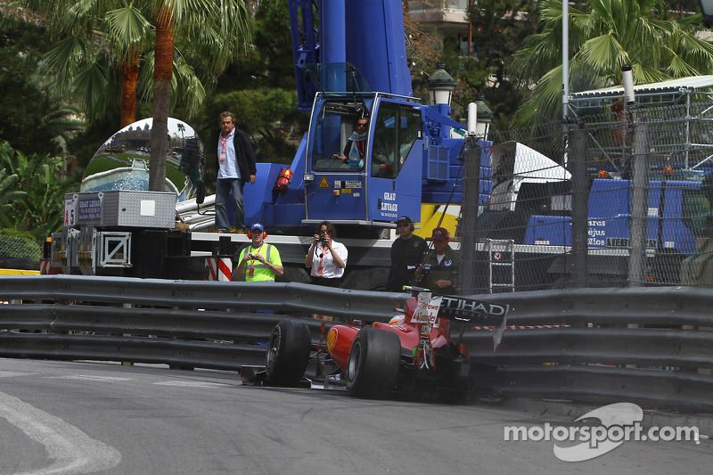 Choque de Fernando Alonso, Scuderia Ferrari