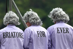 Fans van Flavio Briatore
