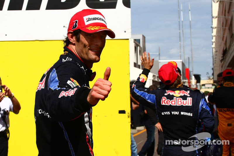 First place Mark Webber, Red Bull Racing ve Sebastian Vettel, Red Bull Racing