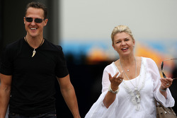 Michael Schumacher, Mercedes GP, Corina Schumacher, Corinna, Wife of Michael Schumacher