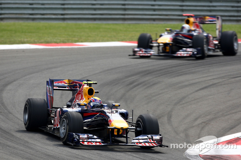 Mark Webber, Red Bull Racing ve Sebastian Vettel, Red Bull Racing