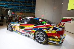 BMW Art Car presentation, Pompidou Center, Paris: the 17th BMW art car