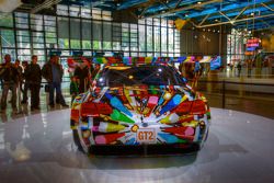 BMW Art Car presentation, Pompidou Center, Paris: the 17th BMW art car