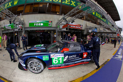 #61 Matech Competition Ford GT: Natacha Gachnang, Rahel Frey, Cyndie Allemann