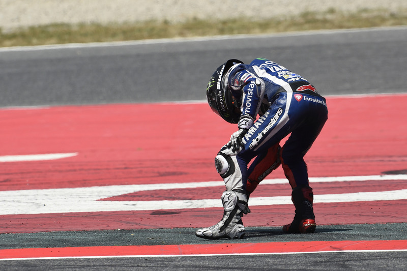 Lorenzo nach dem Unfall