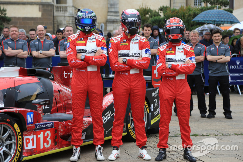 #13 Rebellion Racing Rebellion R-One AER: Matheo Tuscher, Alexandre Imperatori, Dominik Kraihamer
