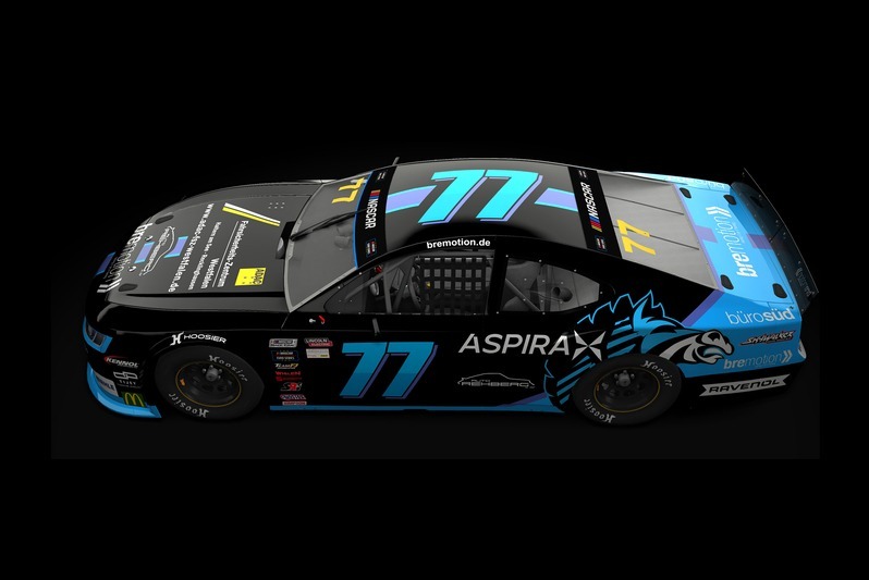 De #77 Chevrolet Camaro van Beitske Visser.
