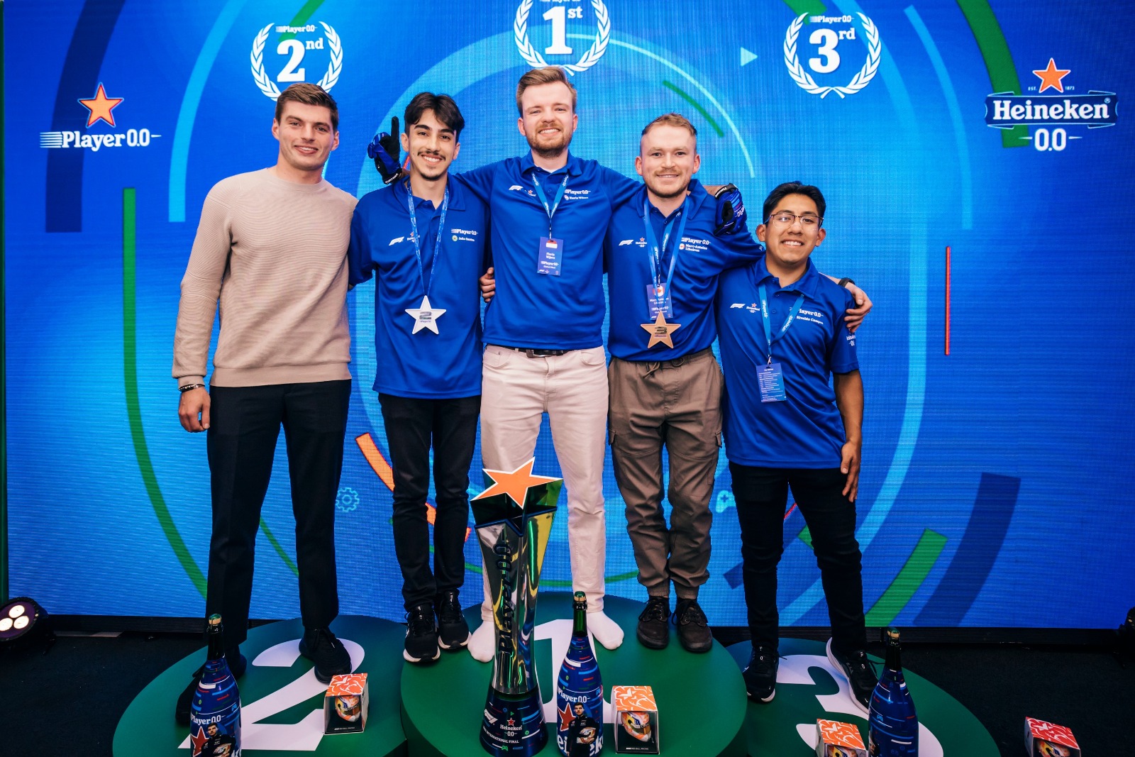 Wijers mocht zich de eerste winnaar van Player 0.0 noemen.