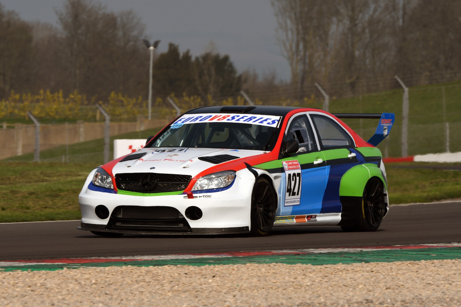 Wilson's ex-Superstars car roared but it wasn't a successful weekend for him