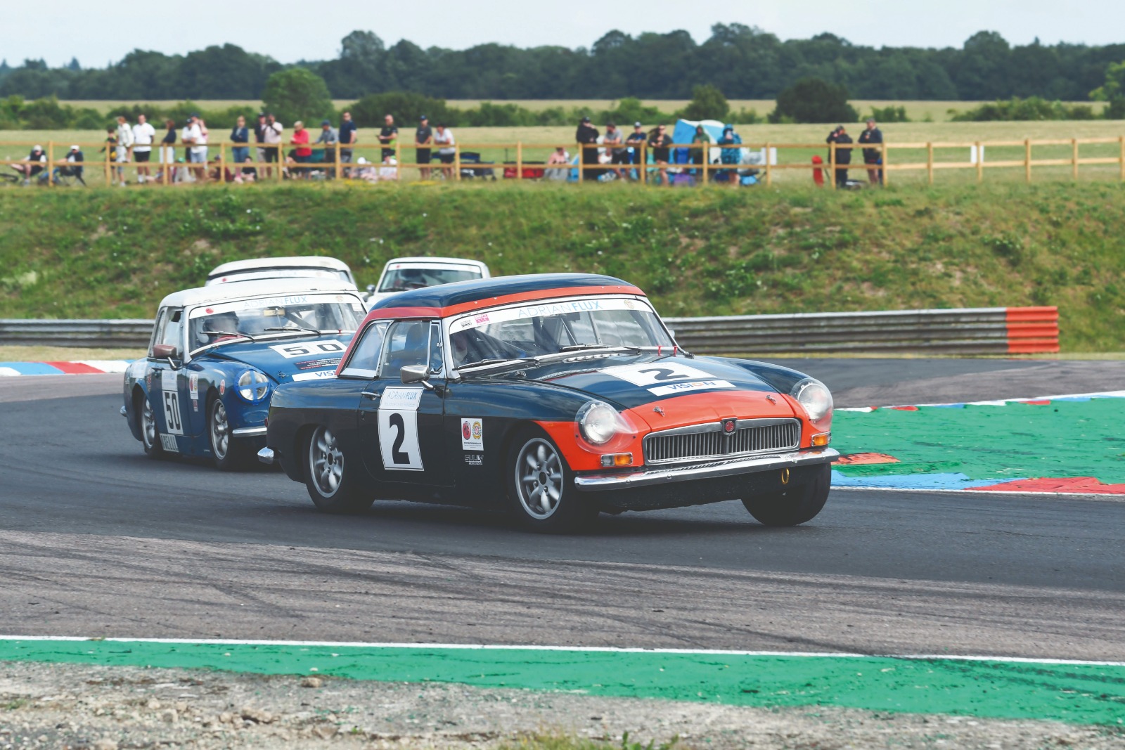 Baynam's MGB may be one of the older cars in the field, but he emerged as champion