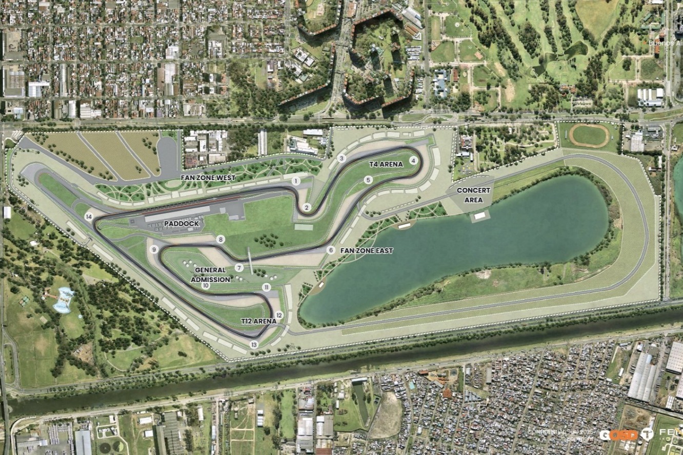 Así será el circuito de Buenos Aires