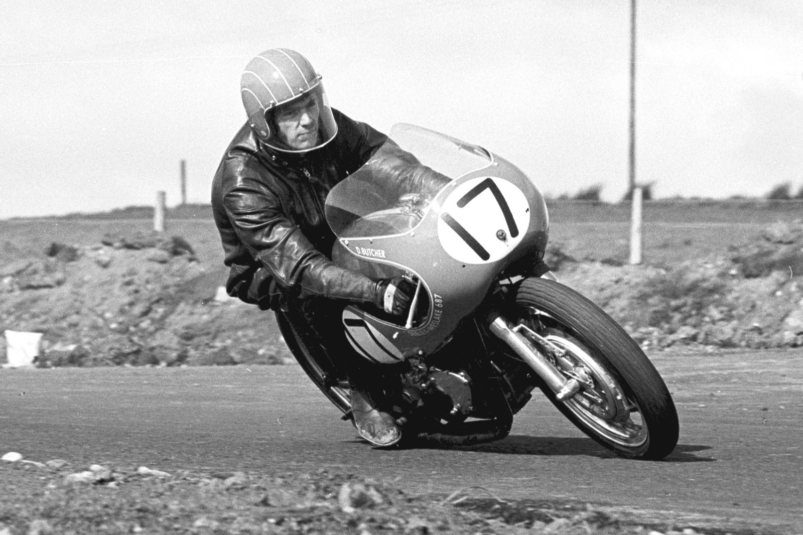 Bike racer Butcher had his hands full when he purchased the circuit