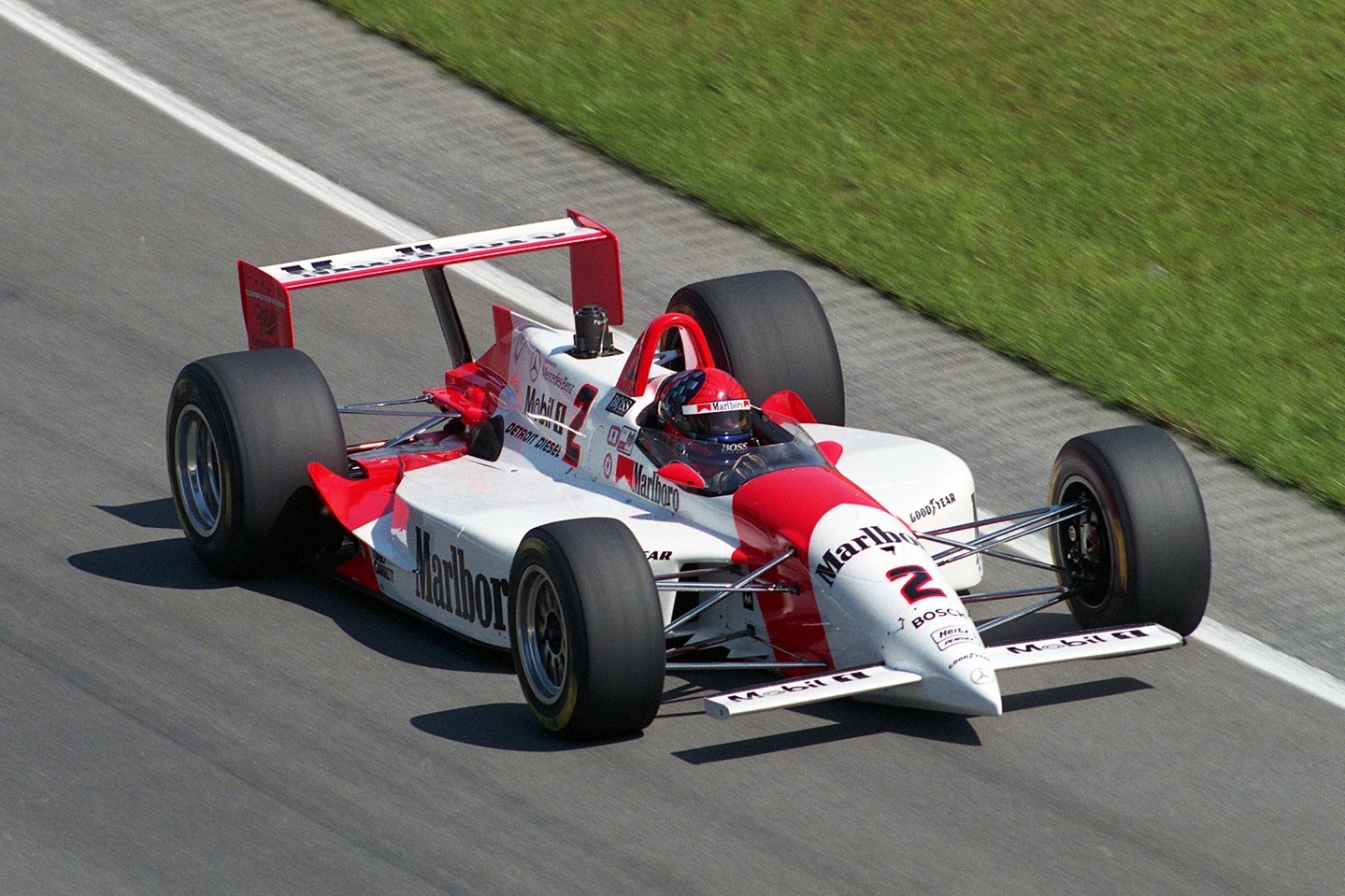 Fittipaldi was Indycar testing at Michigan on the day Senna died
