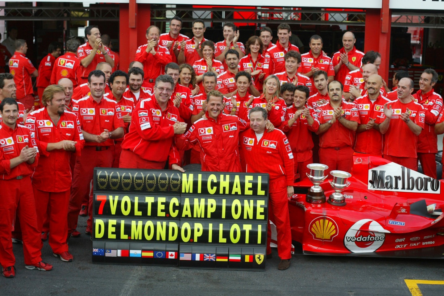 Perhaps Vasseur can take a lesson from Todt and Brawn over Ferrari management by blocking out the noise