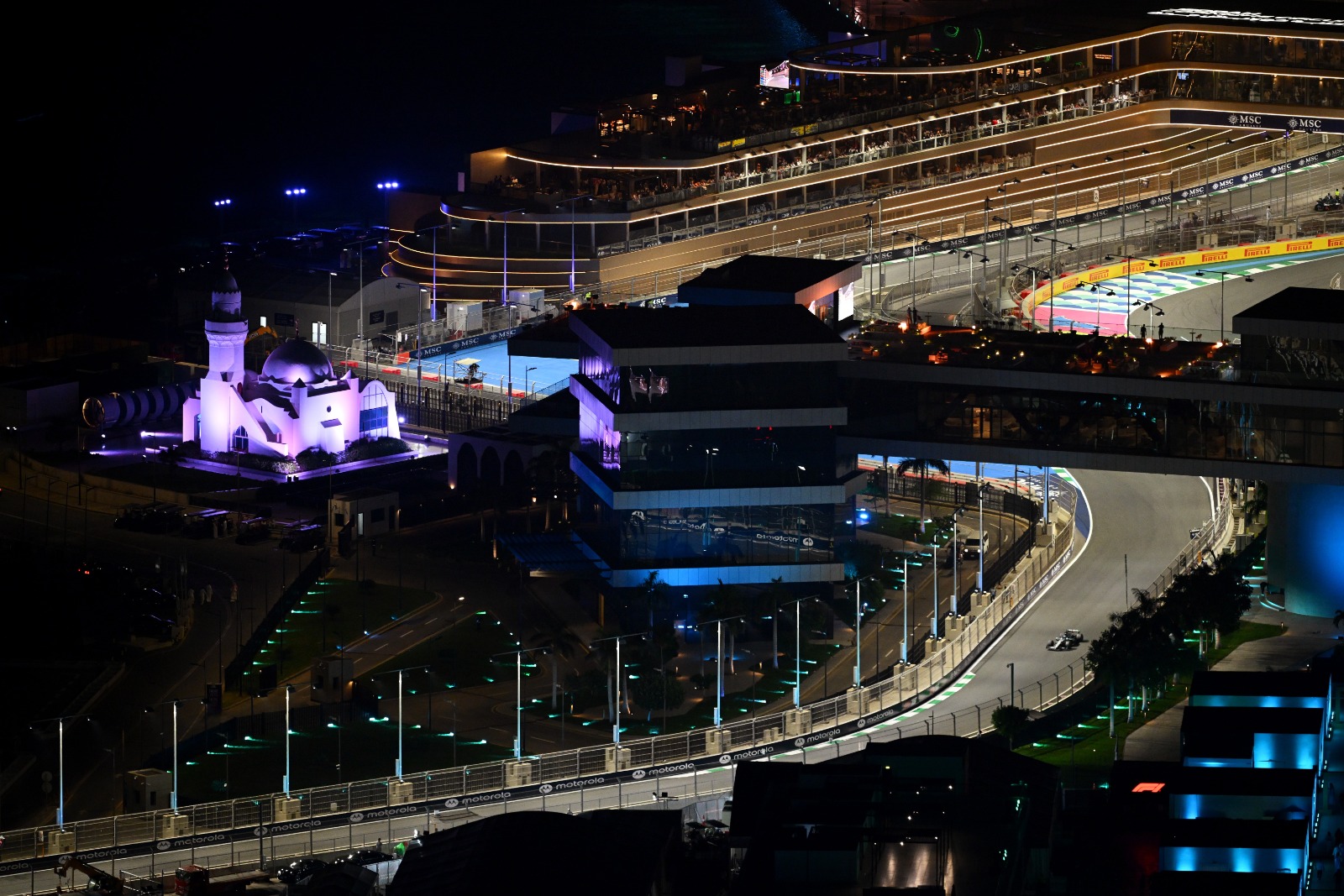 Jeddah is an important location for F1 since state-owned oil corporation Aramco is a major sponsor.