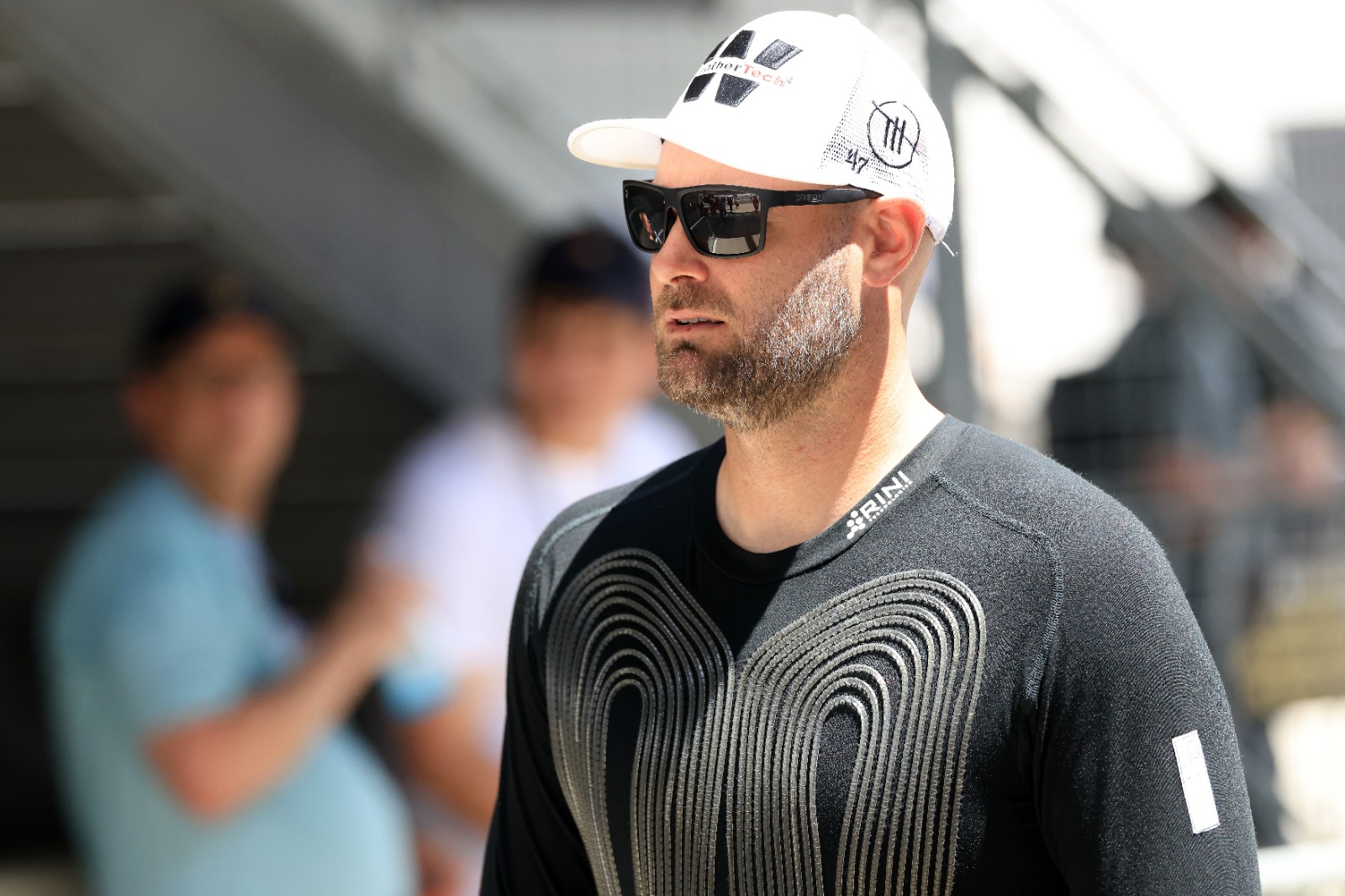 Shane van Gisbergen wearing cool suit