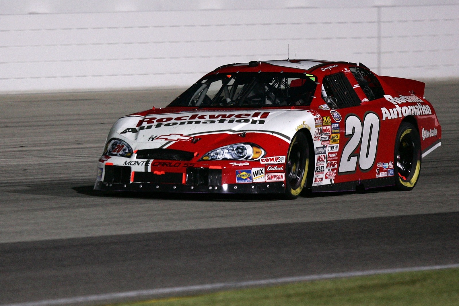 Denny Hamlin after replacing Aric Almirola