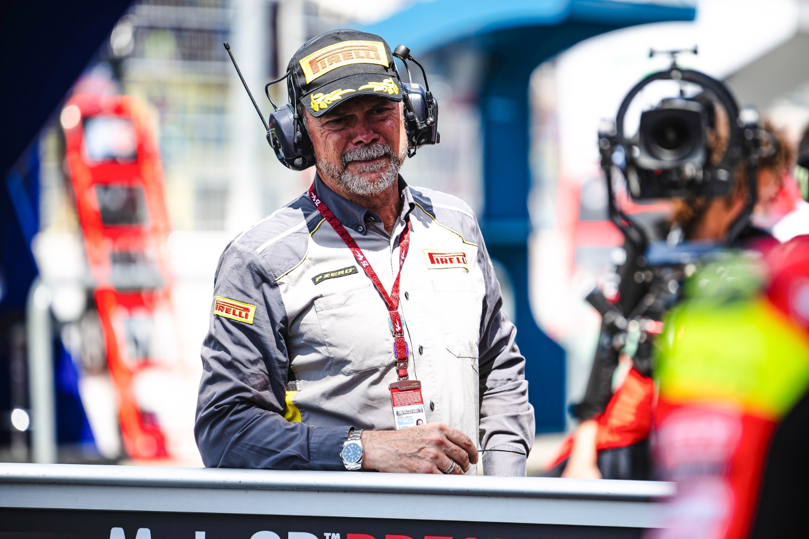 Giorgio Barbier, director de competición del área de motos de Pirelli