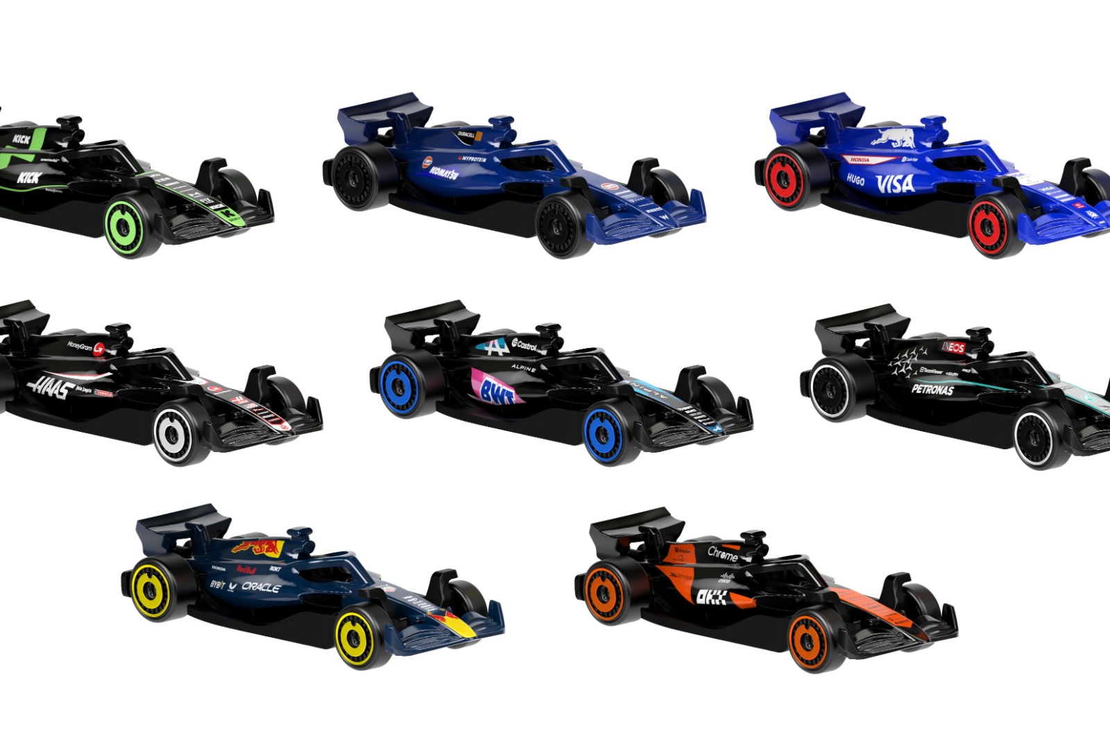 Mattel, Hot Wheels koleksiyonuyla Formula 1 dünyasına katılıyor