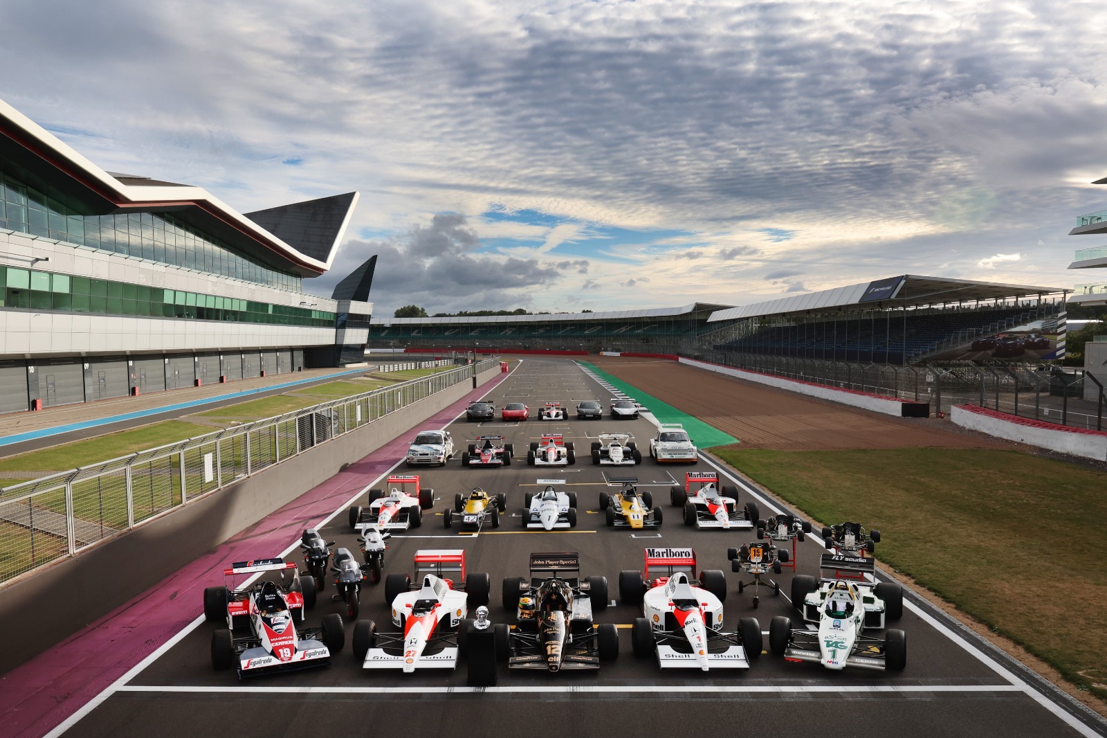 Senna was celebrated at the Silverstone Festival last year, this time it will be F1's 75th birthday