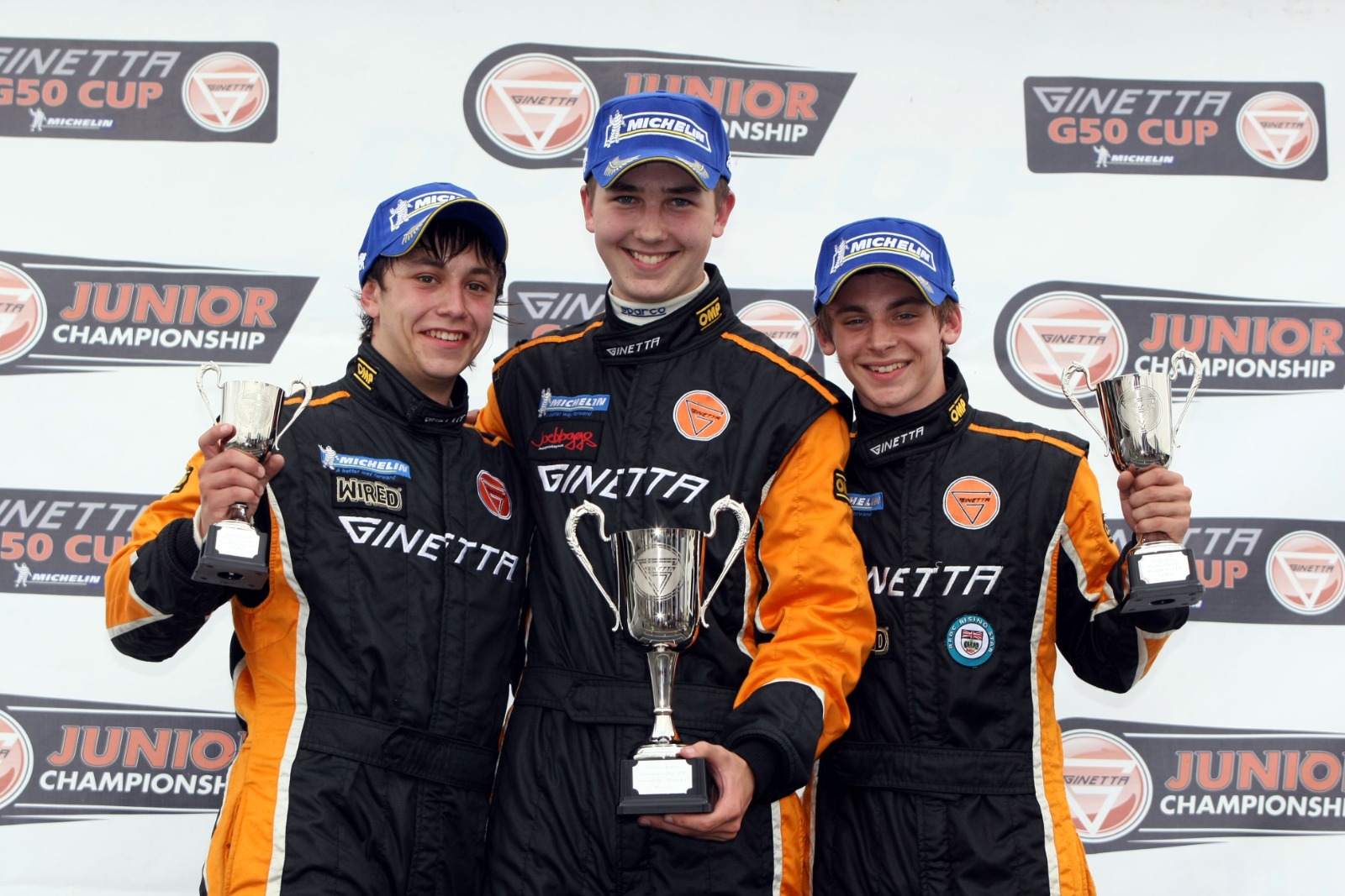 Ingram (c) defeated Hill (r) in a precursor to their future BTCC battles