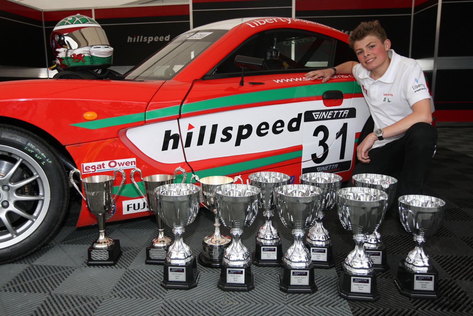 Morris enjoyed a trophy-filled 2011 season