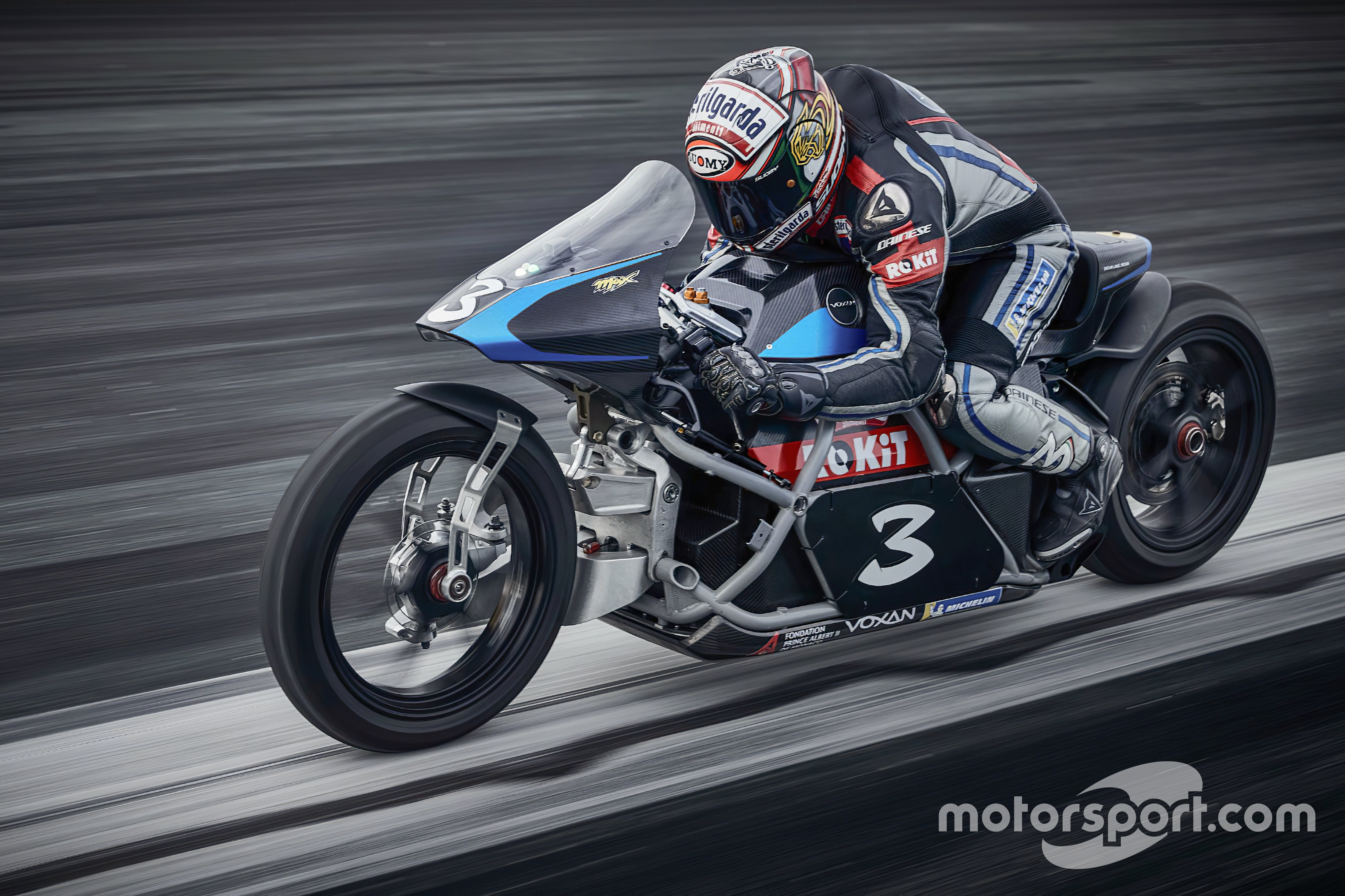Max Biaggi estableciendo los récords.